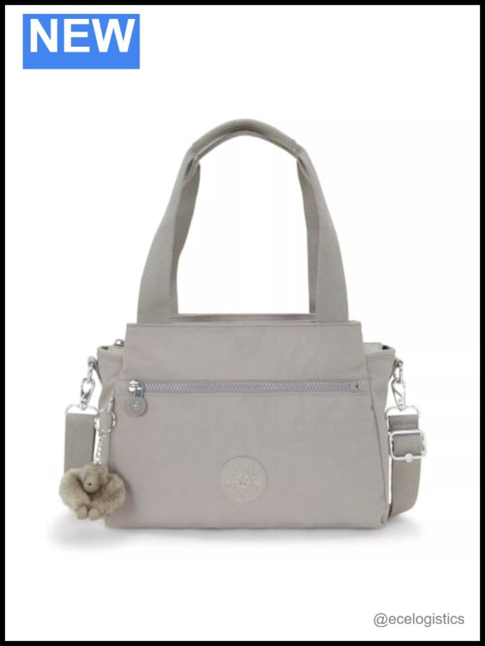 Kipling Elysia Crossbody Bag Lightweight Nylon Shoulder Bag